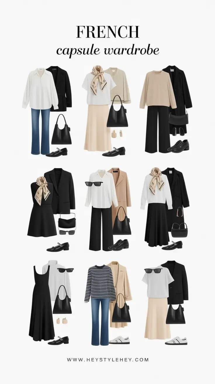 Capsule Wardrobe Outfit Ideas 2026: Stylish & Minimalist Winter Looks