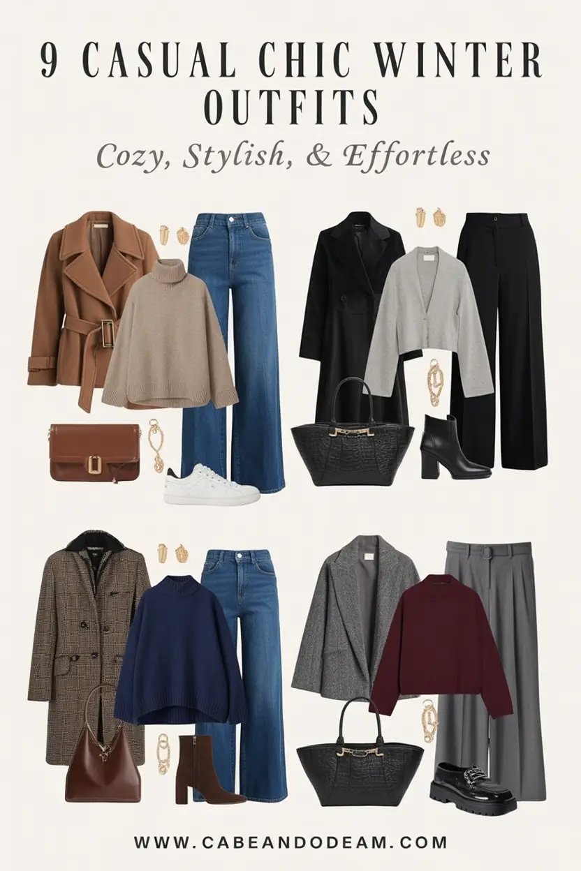 Capsule Wardrobe Outfit Ideas 2026: Stylish & Minimalist Winter Looks