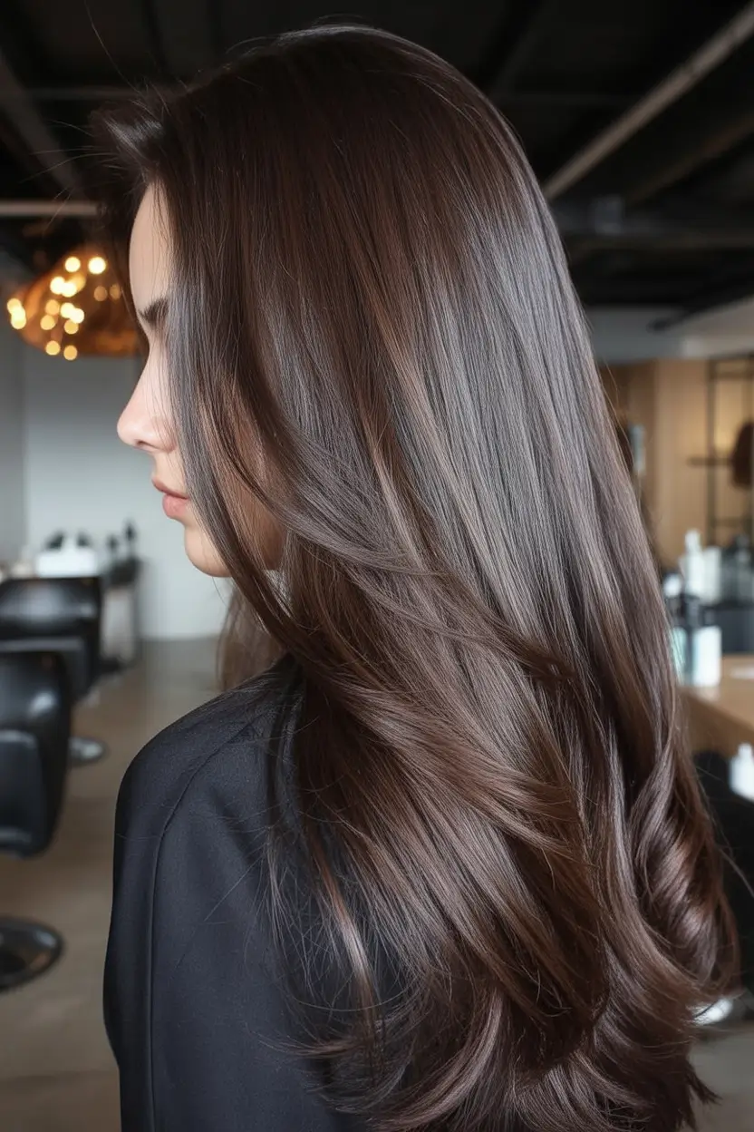Dark Brown Hair Color 2026: Trendy Ideas, Glossy Highlights & Chic Brunette Shades