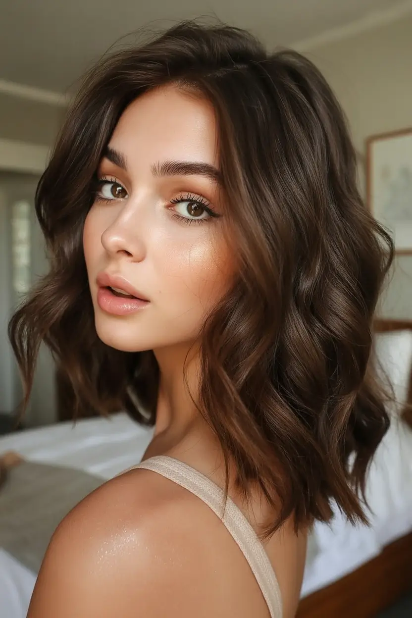Dark Brown Hair Color 2026: Trendy Ideas, Glossy Highlights & Chic Brunette Shades