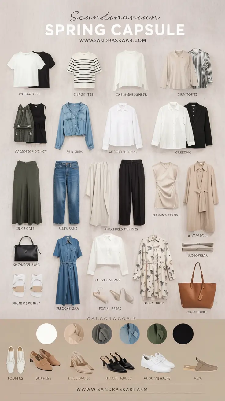Capsule Wardrobe for Spring 2026: Fresh, Easy & Stylish Seasonal Outfits
