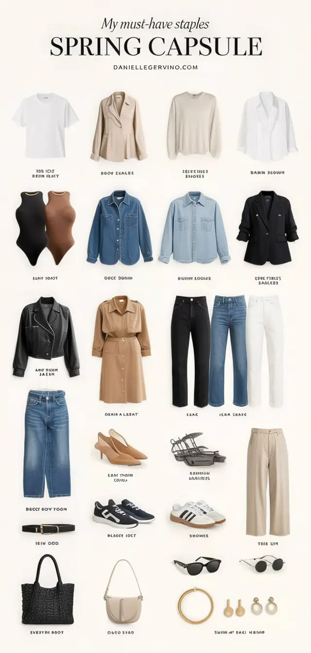 Capsule Wardrobe for Spring 2026: Fresh, Easy & Stylish Seasonal Outfits