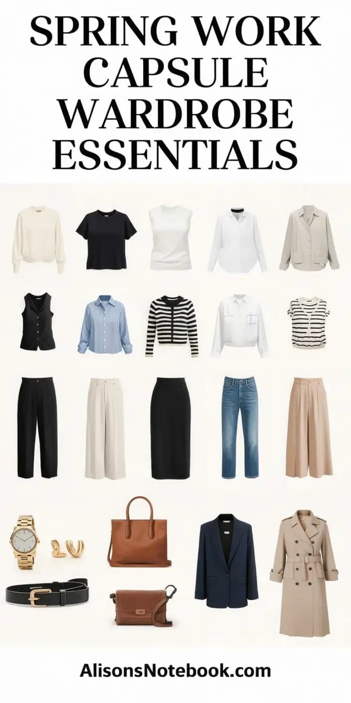 Capsule Wardrobe for Spring 2026: Fresh, Easy & Stylish Seasonal Outfits