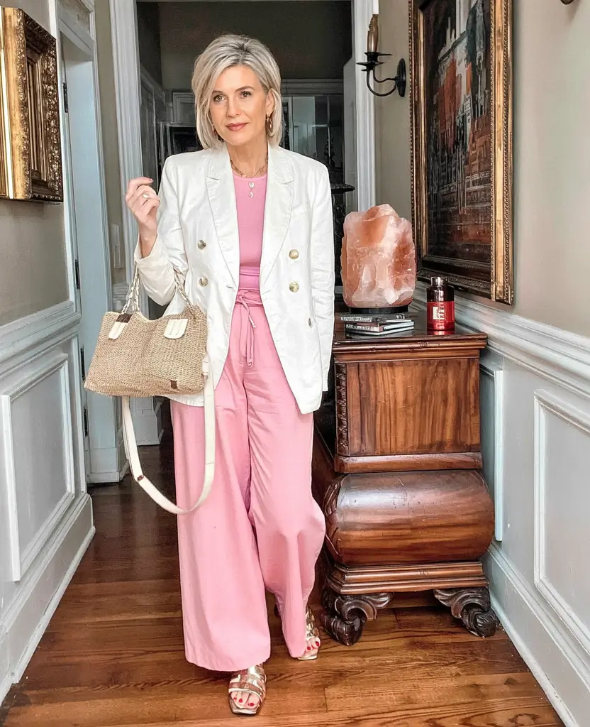 Natural Spring Outfits for Women Over 50 2026: Fresh, Elegant & Comfortable Looks