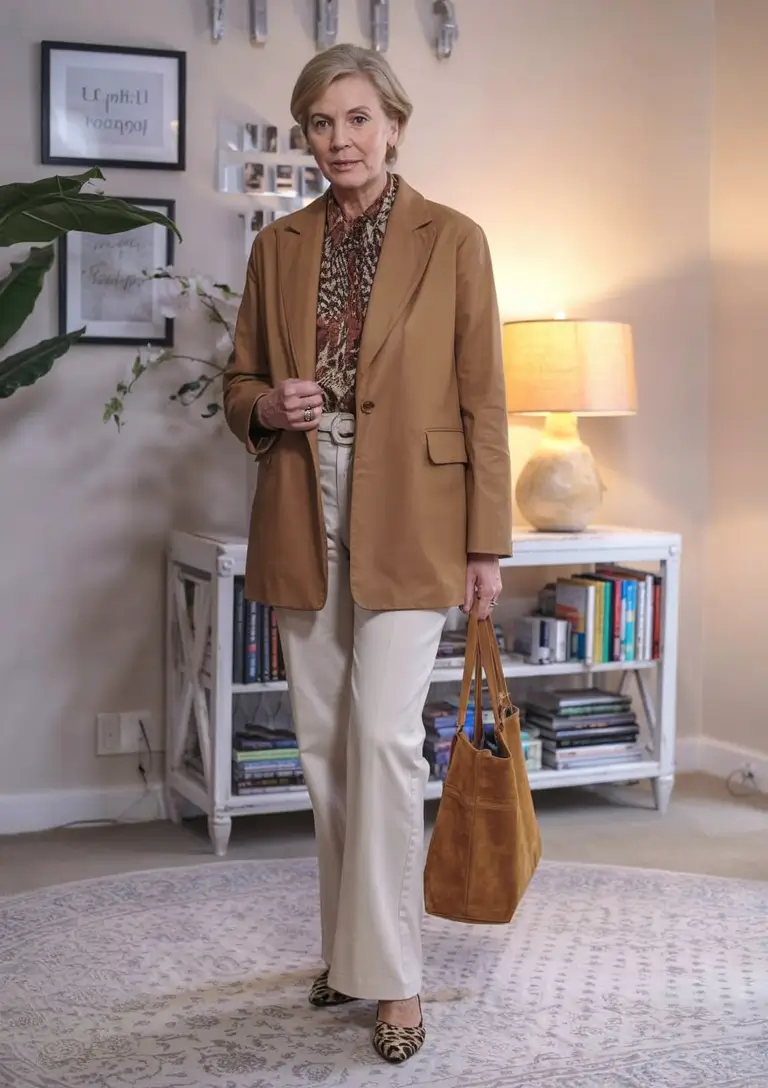 Natural Spring Outfits for Women Over 50 2026: Fresh, Elegant & Comfortable Looks