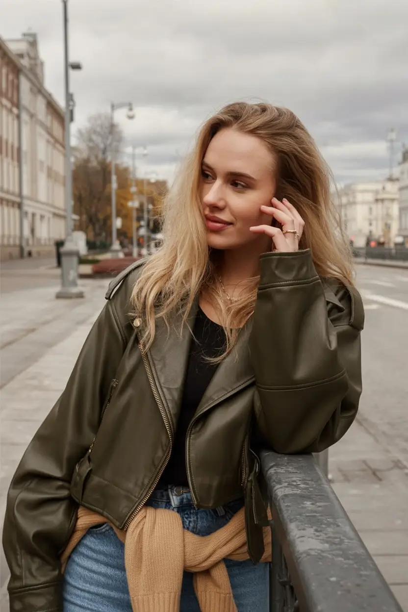 Stylish Spring Leather Jacket Outfits 2026: Fresh Ideas for Modern Women