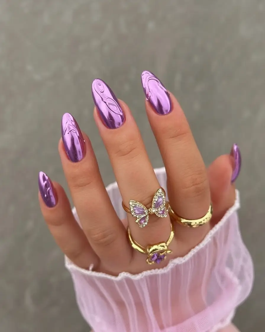 Best Chrome Spring Nails 2026: Fresh Chrome Spring Nails Designs for the New Season