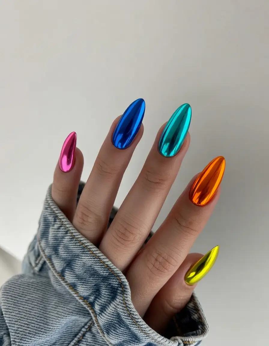 Best Chrome Spring Nails 2026: Fresh Chrome Spring Nails Designs for the New Season