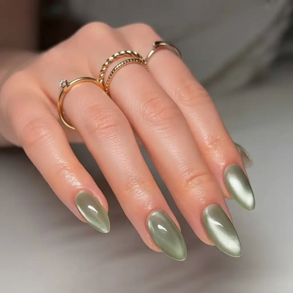 Elegant Spring Cat Eye Nails 2026: Chic Magnetic Designs for a Fresh New Season