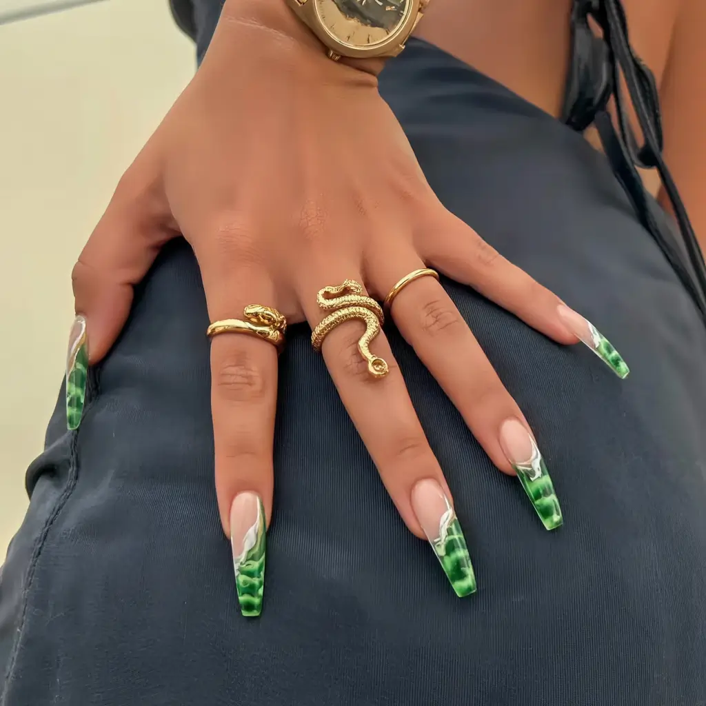 Glam Spring Nails Coffin 2026: The Chicest Shapes, Colors & Acrylic Trends to Try