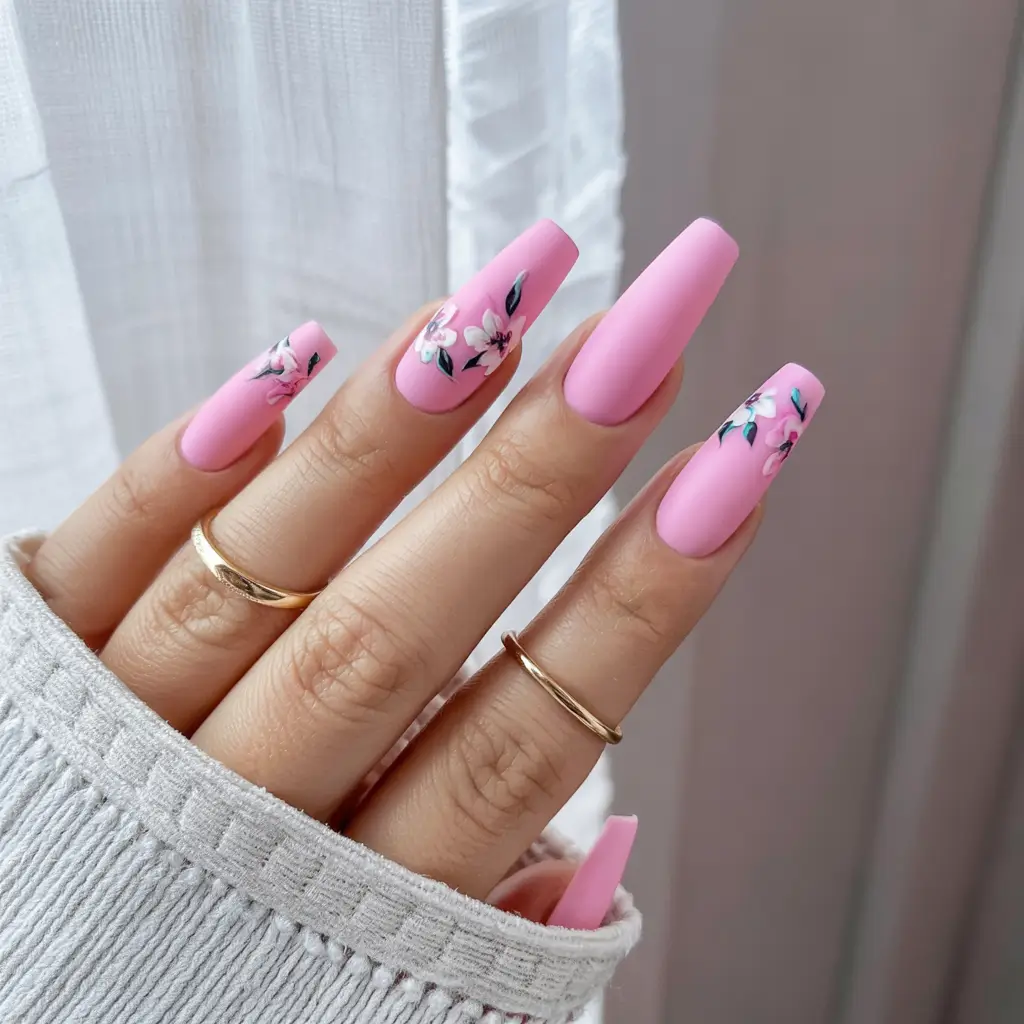 Glam Spring Nails Coffin 2026: The Chicest Shapes, Colors & Acrylic Trends to Try