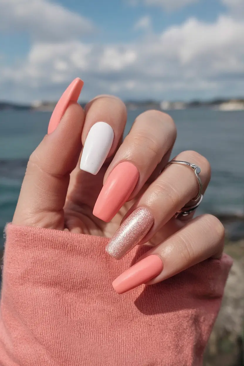 Glam Spring Nails Coffin 2026: The Chicest Shapes, Colors & Acrylic Trends to Try