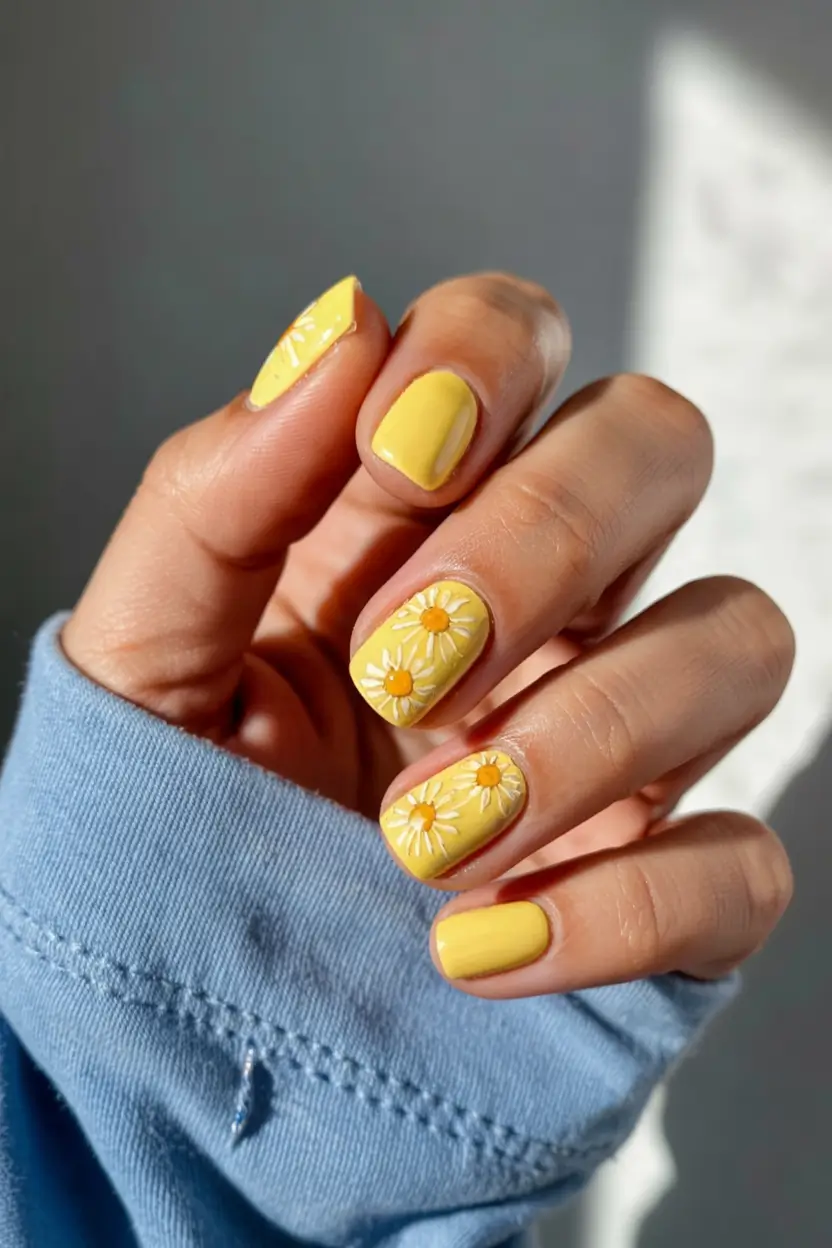 Modern Yellow Spring Nails for Spring 2026: Fresh Ideas You’ll Want to Try