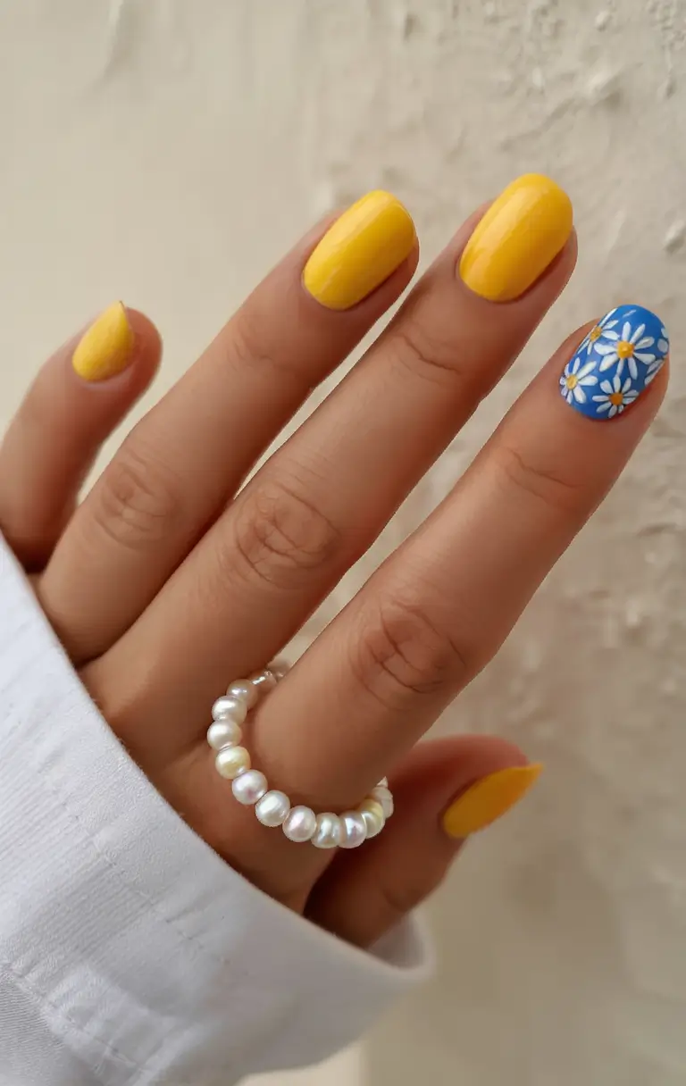 Modern Yellow Spring Nails for Spring 2026: Fresh Ideas You’ll Want to Try