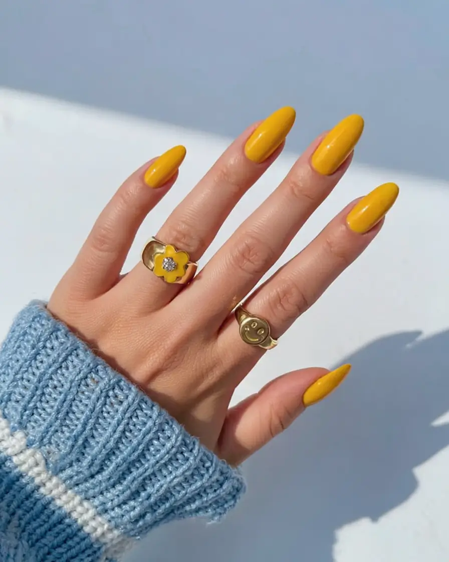 Modern Yellow Spring Nails for Spring 2026: Fresh Ideas You’ll Want to Try