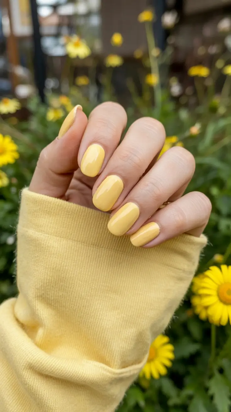 Modern Yellow Spring Nails for Spring 2026: Fresh Ideas You’ll Want to Try