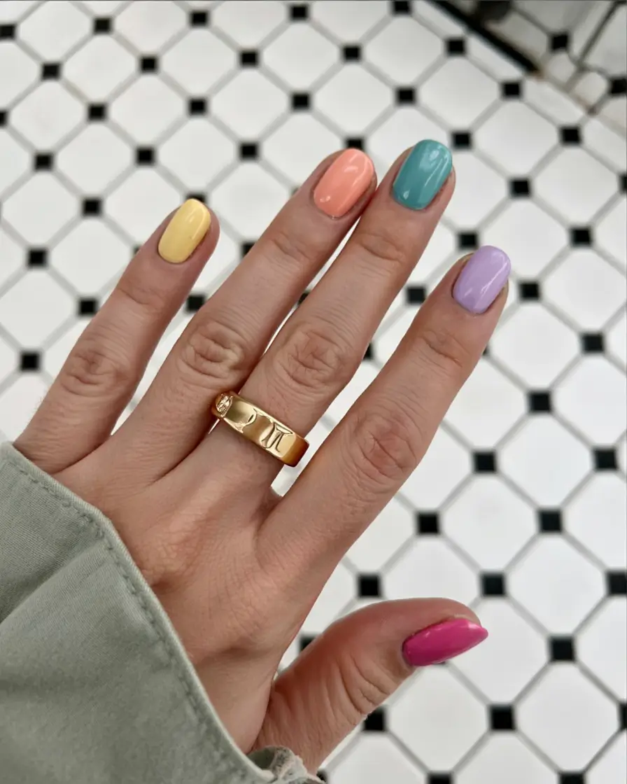 Popular Colorful Spring Nails 2026: Fresh Ideas in Bright Pastel & Bold Designs
