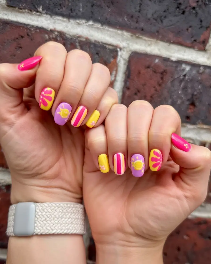 Popular Colorful Spring Nails 2026: Fresh Ideas in Bright Pastel & Bold Designs