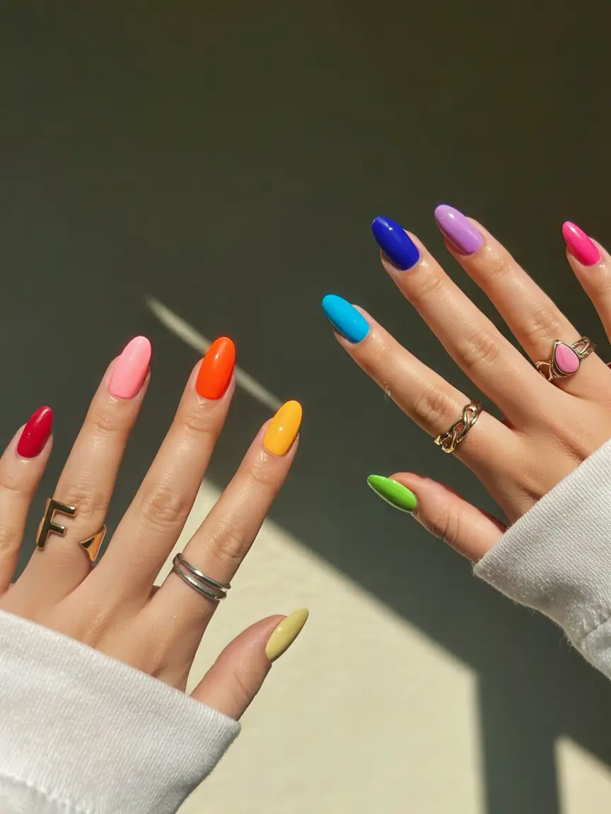 Popular Colorful Spring Nails 2026: Fresh Ideas in Bright Pastel & Bold Designs