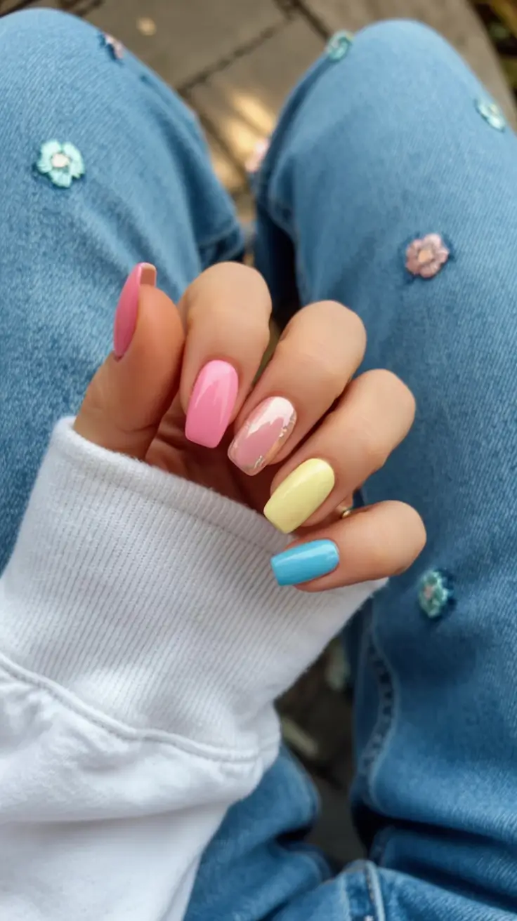 Popular Colorful Spring Nails 2026: Fresh Ideas in Bright Pastel & Bold Designs