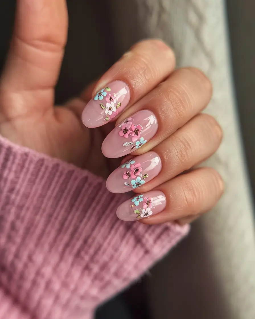 Pretty Spring Nail Art 2026: Fresh, Simple & Stunning Floral Designs for the New Season