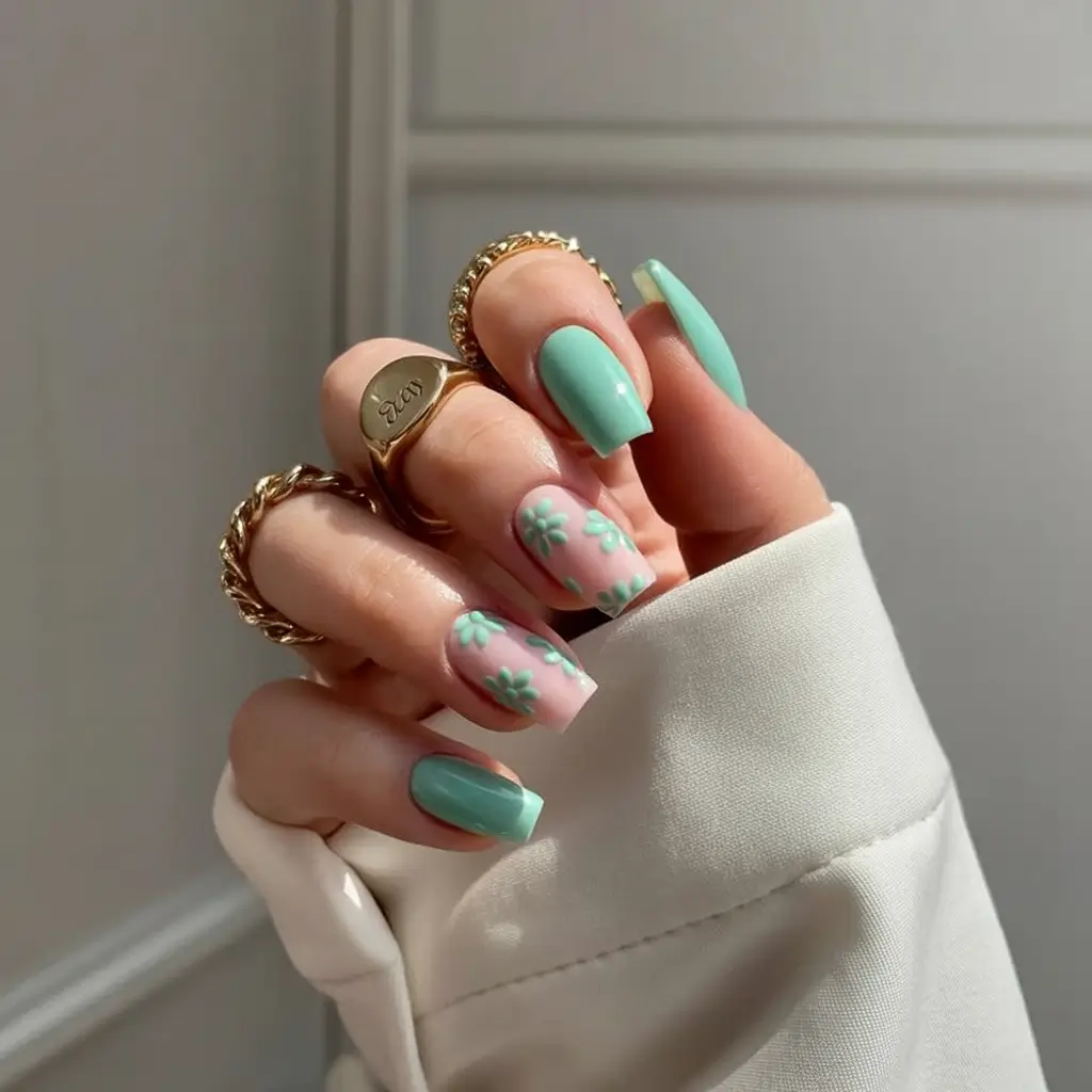 Simple Spring Nails Square 2026: Fresh Ideas, Colors & Trends for the New Season