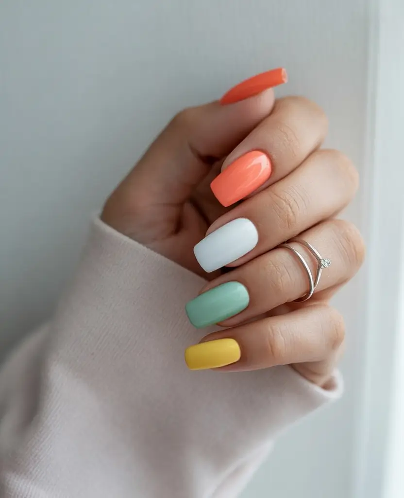 Simple Spring Nails Square 2026: Fresh Ideas, Colors & Trends for the New Season