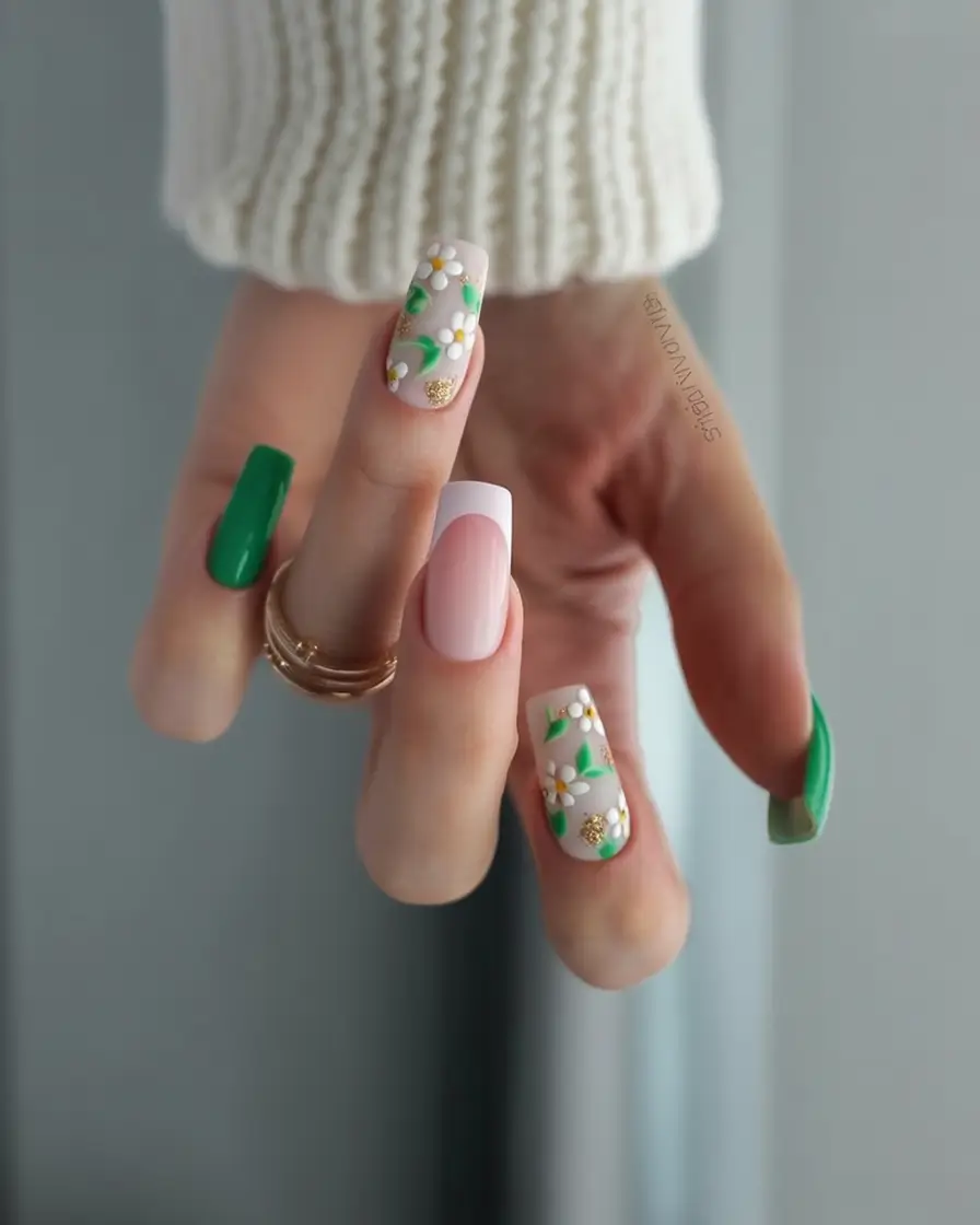 Simple Spring Nails Square 2026: Fresh Ideas, Colors & Trends for the New Season