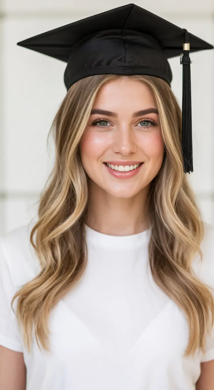 Graduation Hairstyles Ideas 2026: 27 Stylish Looks That Work Perfectly With a Cap