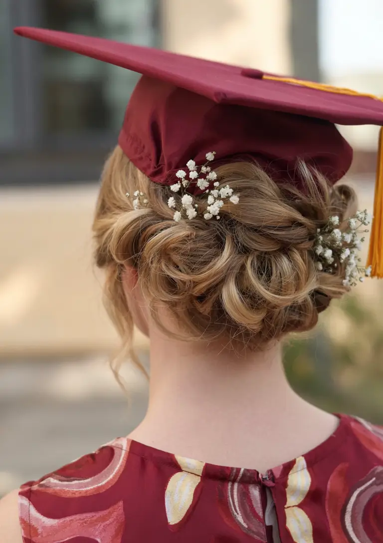 Graduation Hairstyles Ideas 2026: 27 Stylish Looks That Work Perfectly With a Cap