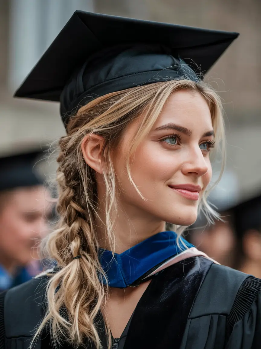 Graduation Hairstyles with Cap Ideas 2026: 27 Stylish Looks That Actually Work Under Your Cap