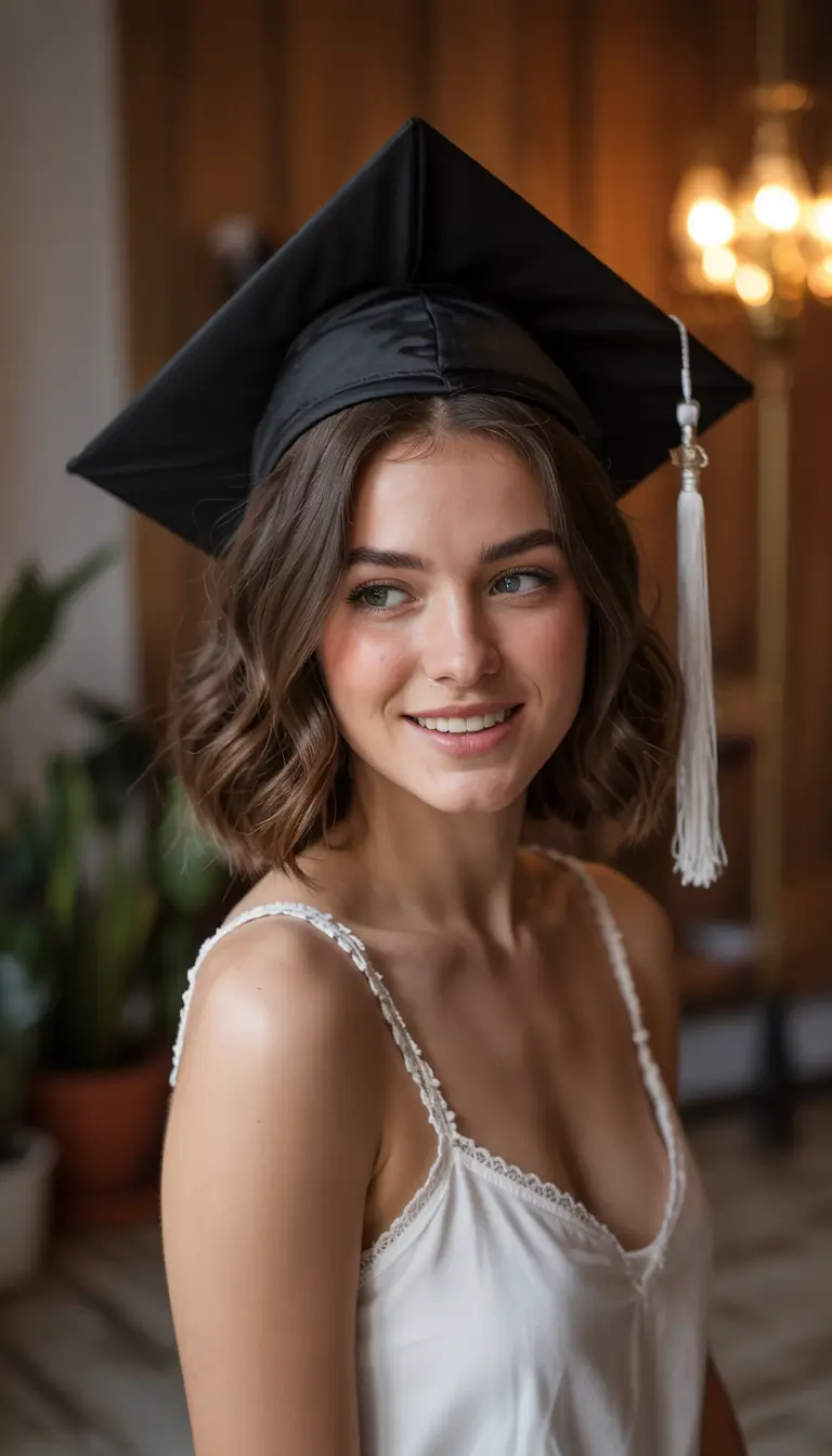 Graduation Hairstyles with Cap Ideas 2026: 27 Stylish Looks That Actually Work Under Your Cap