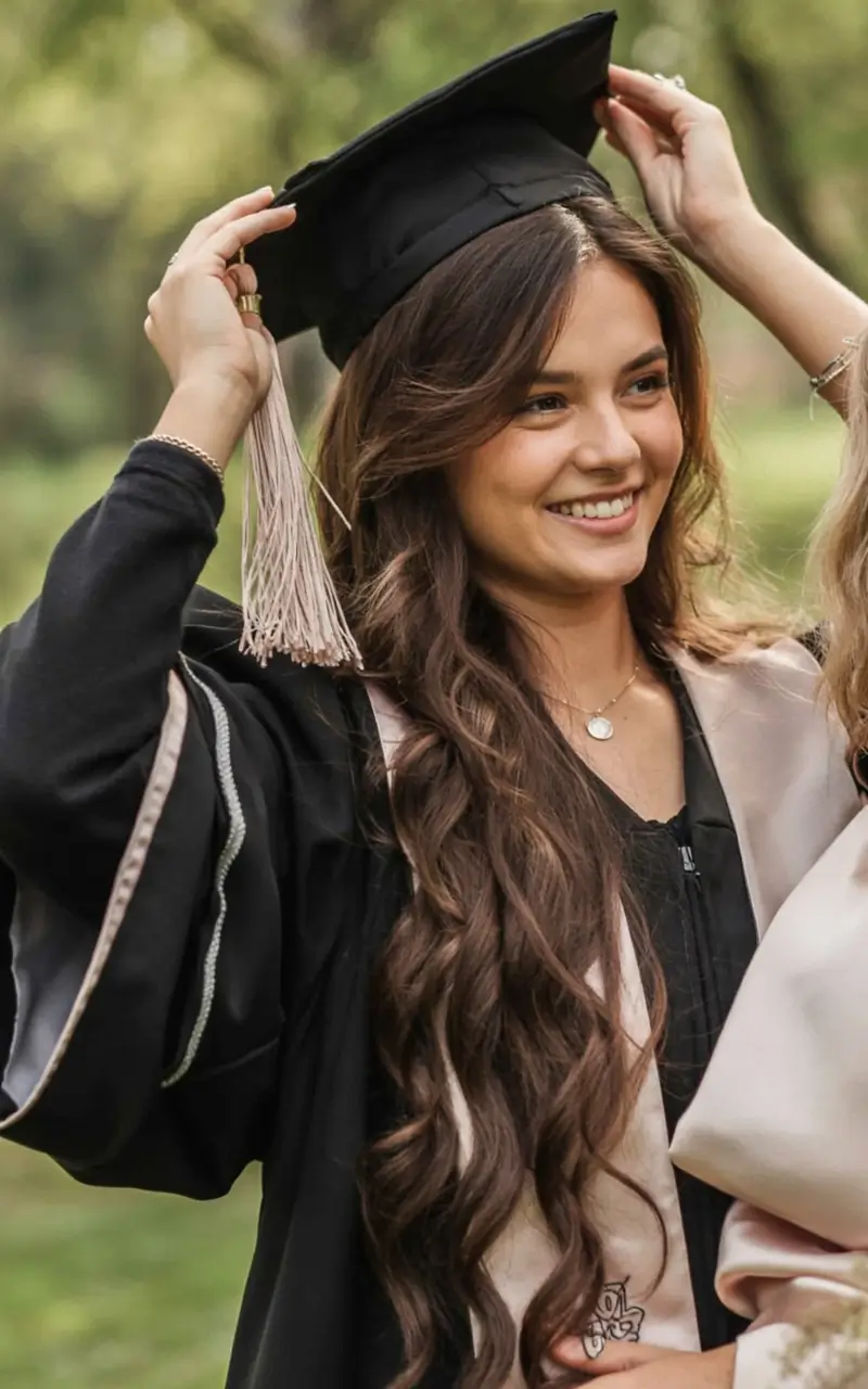 Graduation Hairstyles with Cap Ideas 2026: 27 Stylish Looks That Actually Work Under Your Cap