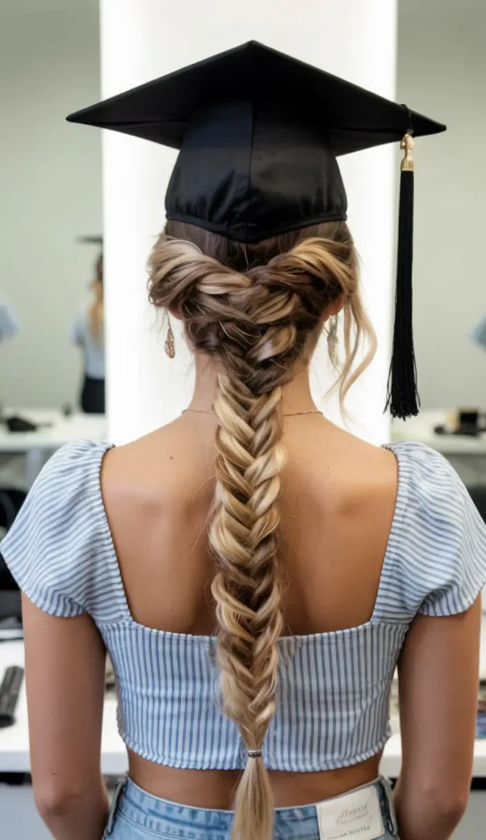 Graduation Hairstyles with Cap Ideas 2026: 27 Stylish Looks That Actually Work Under Your Cap