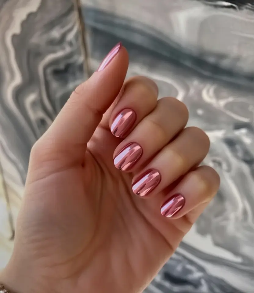 Modern Spring Pink Chrome Nails 2026: Trendy Pink Chrome Nail Ideas for the Season