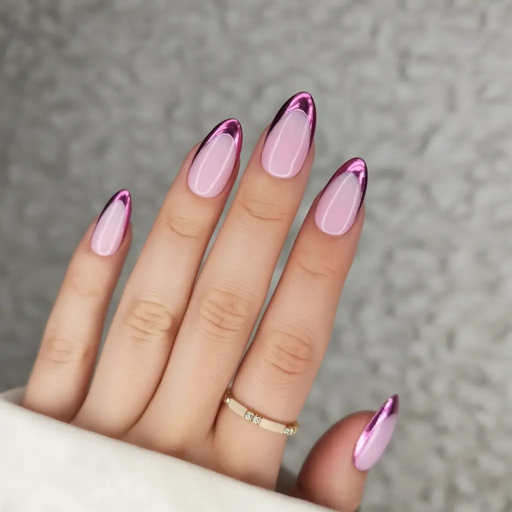 Modern Spring Pink Chrome Nails 2026: Trendy Pink Chrome Nail Ideas for the Season