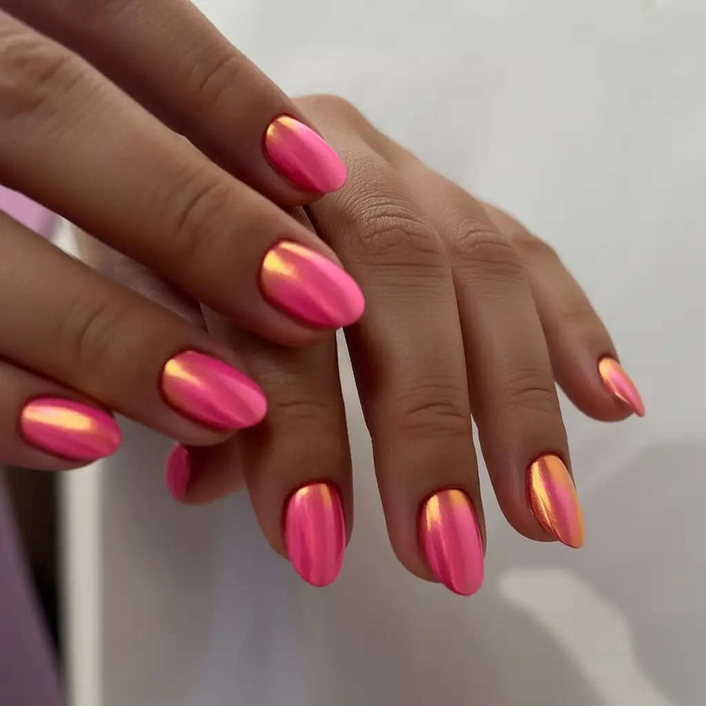 Modern Spring Pink Chrome Nails 2026: Trendy Pink Chrome Nail Ideas for the Season