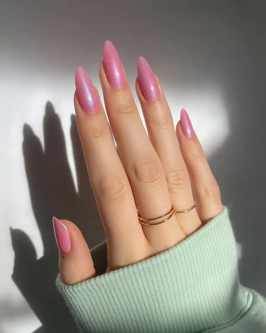 Modern Spring Pink Chrome Nails 2026: Trendy Pink Chrome Nail Ideas for the Season