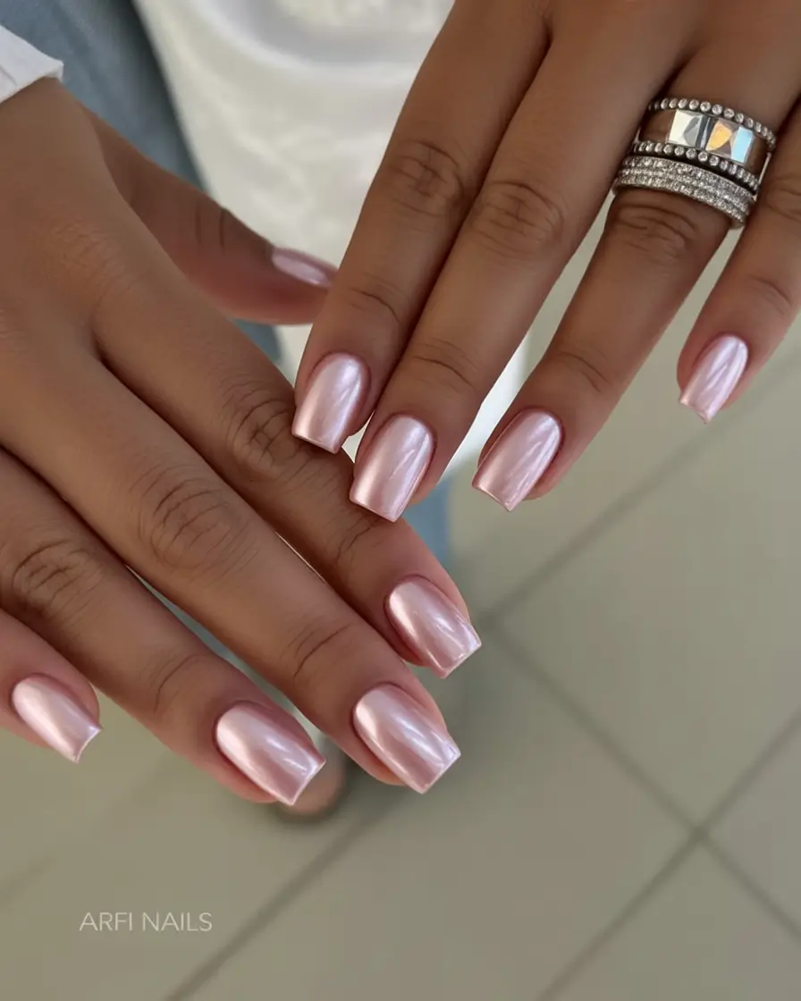 Modern Spring Pink Chrome Nails 2026: Trendy Pink Chrome Nail Ideas for the Season