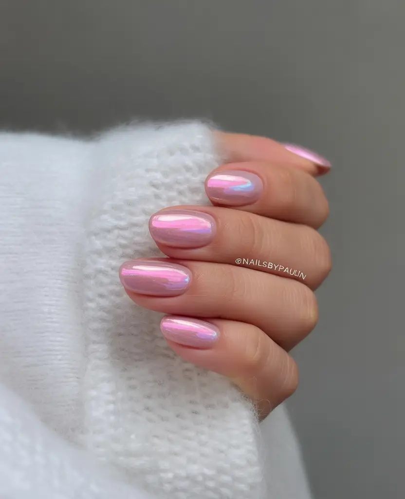 Modern Spring Pink Chrome Nails 2026: Trendy Pink Chrome Nail Ideas for the Season