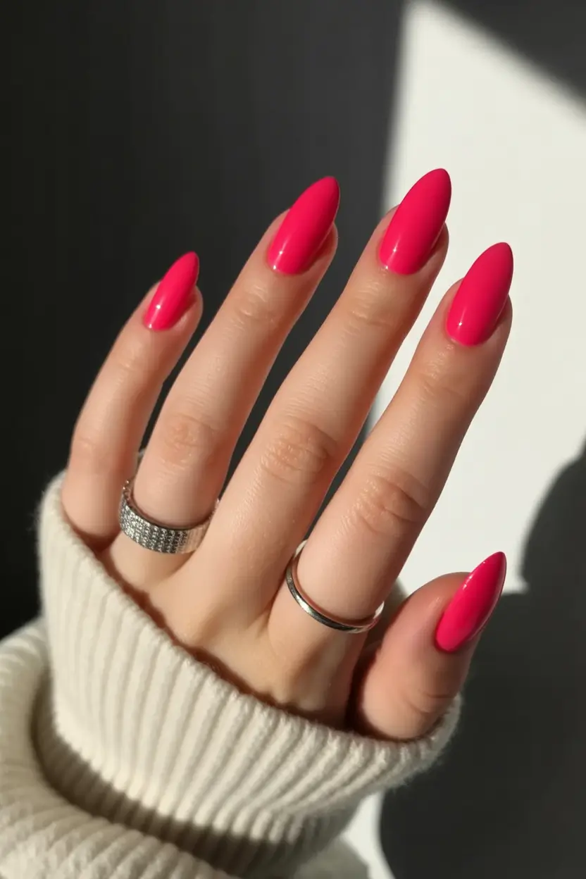 New Spring Hot Pink Nails 2026: Cute, Bold & Trendy Ideas to Try This Season