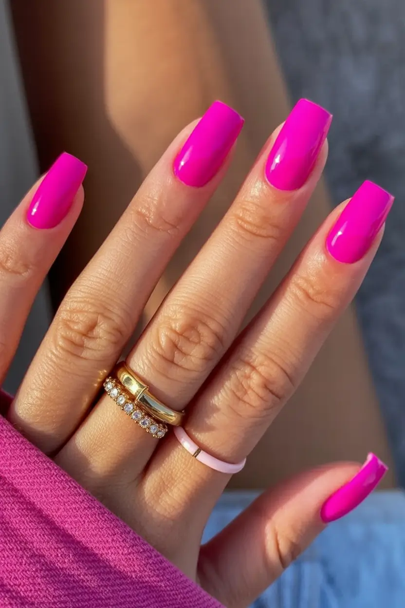 New Spring Hot Pink Nails 2026: Cute, Bold & Trendy Ideas to Try This Season