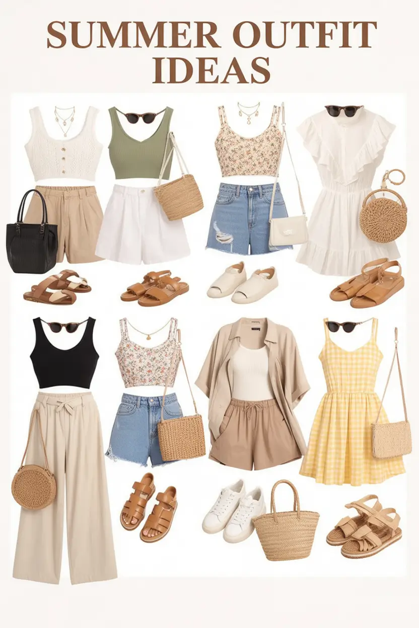 Summer Capsule Wardrobe for Women 2026: Effortless Outfits You’ll Actually Wear