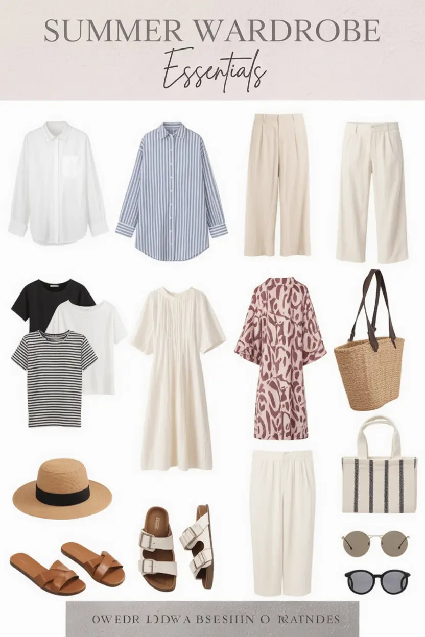 Summer Capsule Wardrobe for Women 2026: Effortless Outfits You’ll Actually Wear
