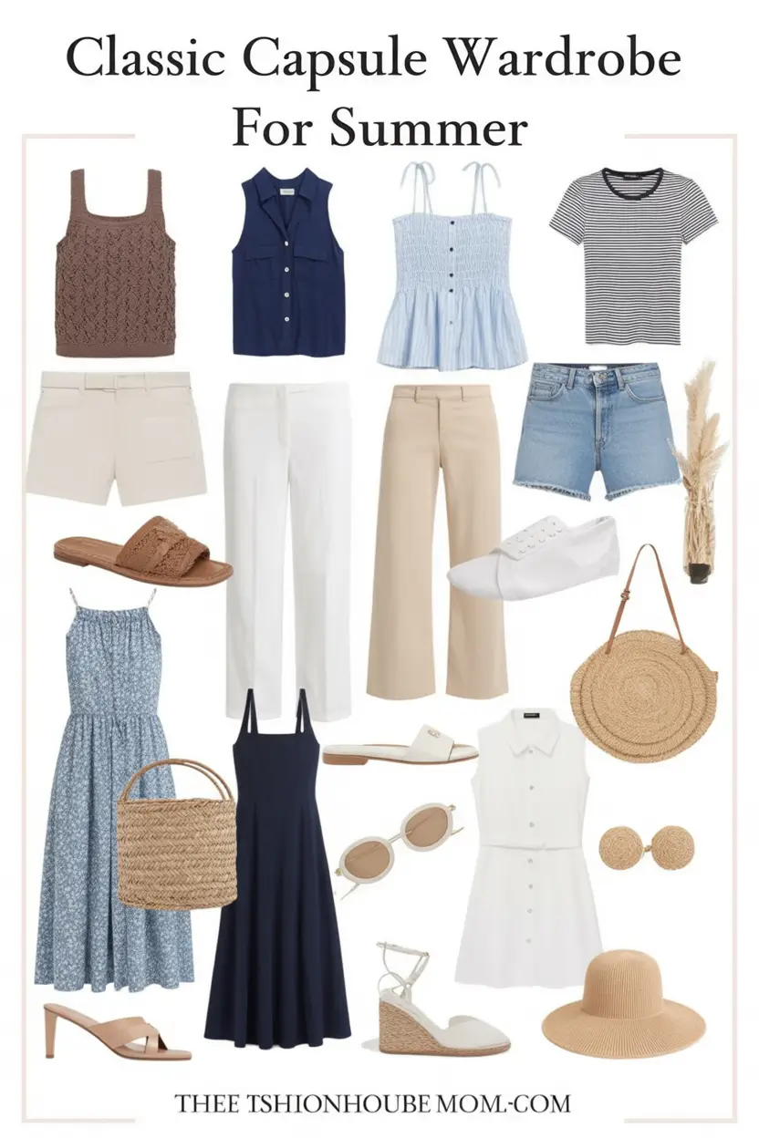 Summer Capsule Wardrobe for Women 2026: Effortless Outfits You’ll Actually Wear
