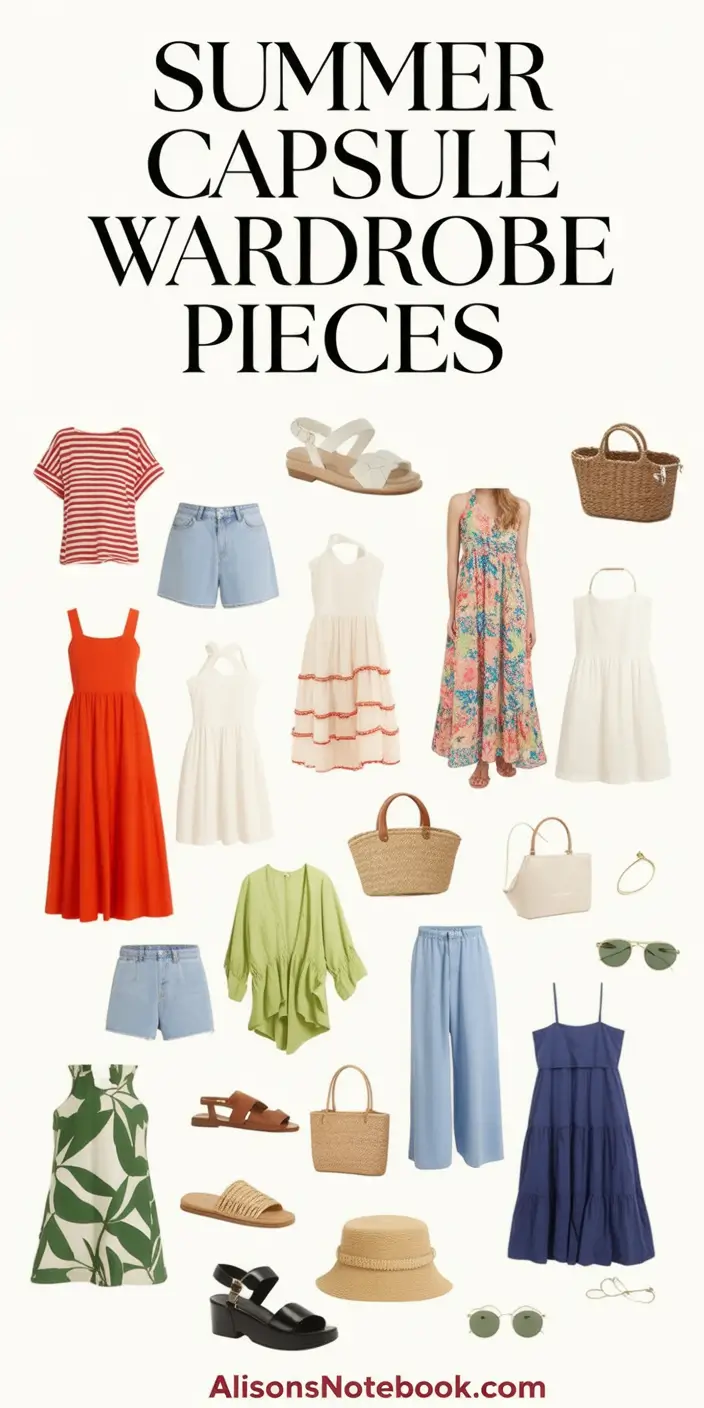 Summer Capsule Wardrobe for Women 2026: Effortless Outfits You’ll Actually Wear