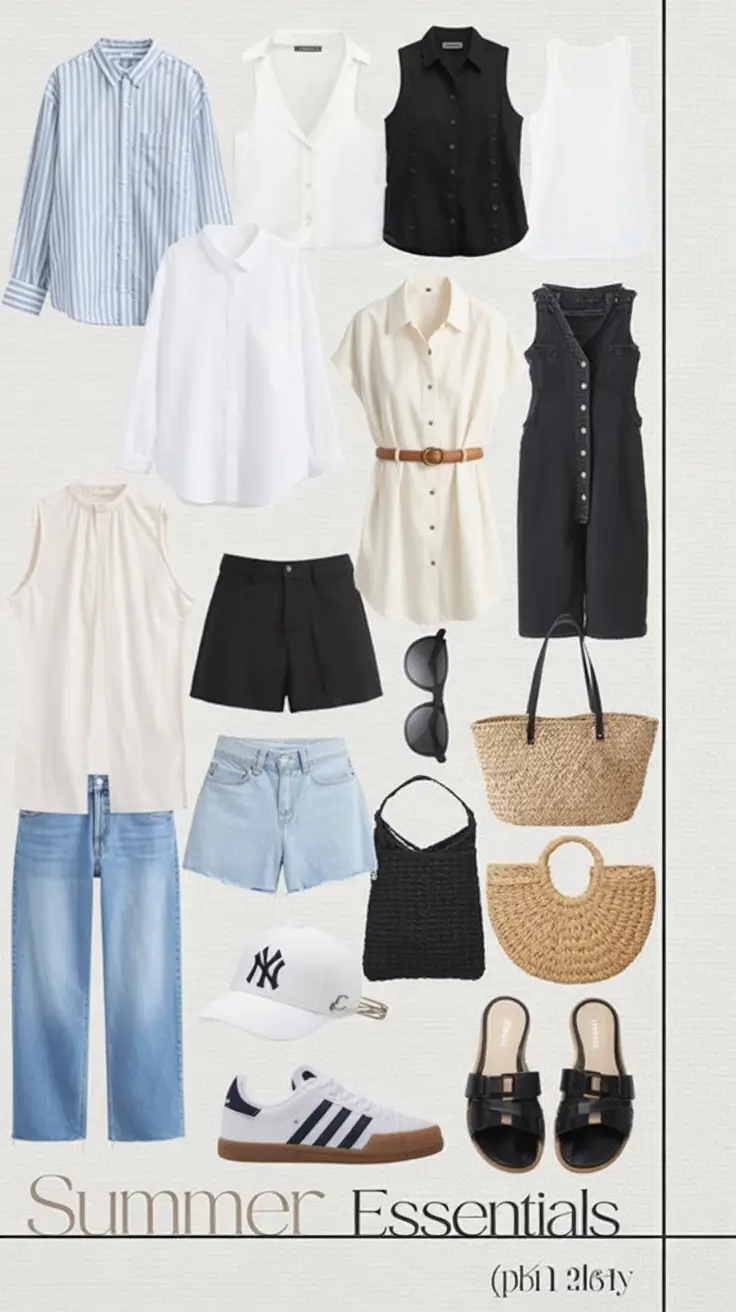 Summer Capsule Wardrobe for Women 2026: Effortless Outfits You’ll Actually Wear