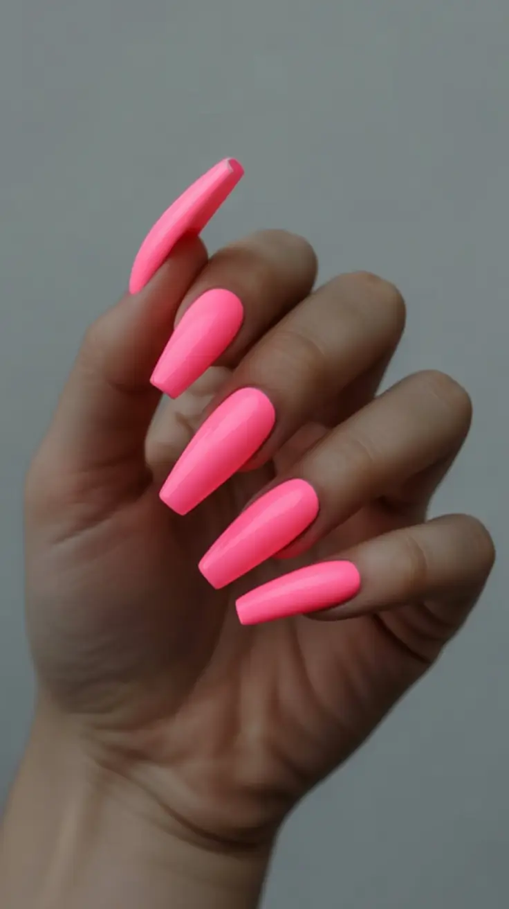 Vibrant Spring Neon Nails 2026: 27 Bold Ideas to Light Up the Season