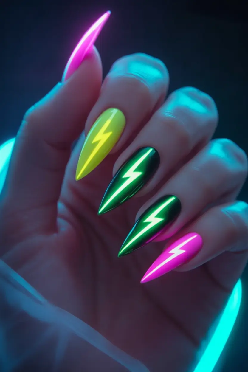 Vibrant Spring Neon Nails 2026: 27 Bold Ideas to Light Up the Season