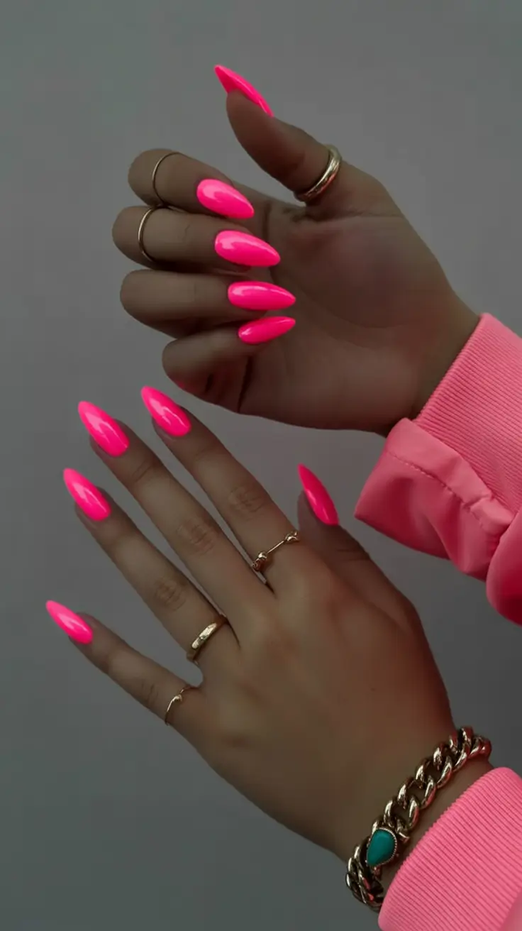 Vibrant Spring Neon Nails 2026: 27 Bold Ideas to Light Up the Season